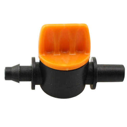 LQ Industrial 20PCS Straight Through Switching Valve Garden Automatic Waterer Pipe Connector Switch Plastic Portable Hose Connector Suitable for D...