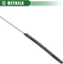 Motoforti Engine Oil Dipstick Indicator, Oil Dipstick Replacement, for Dodge Challenger 2008-2012, Metal Plastic, Black...
