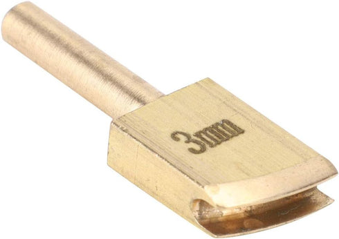 HEEPDD 9Pcs Leather Soldering Tip, Electric Soldering Iron Head Brass Soldering Iron Tip 1mm 1.5mm 2mm 2.5mm 3mm 4mm 5mm 7mm 9mm...