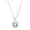 Mariell Dramatic 5 Ct. ½ Round-Cut CZ Solitaire Pendant Necklace - Bold Brides or Bridesmaids Jewelry...