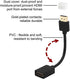 VCE 2-Pack HDMI Male to Female Swivel Adapter HDMI Extension Gold Plated Converter for Google Chrome Cast, Roku Streaming Stick...