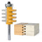 Professional Finger Joint Router Bit 1/4" Shank, Reversible Finger Glue Joint Router Bit for Woodworking, Finger Joint Bit, Joinery Router Bit for...