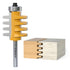 Professional Finger Joint Router Bit 1/4" Shank, Reversible Finger Glue Joint Router Bit for Woodworking, Finger Joint Bit, Joinery Router Bit for...