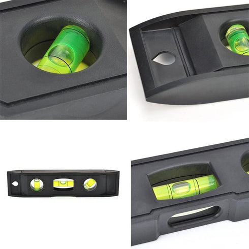 2 Pcs Magnetic Torpedo Level, Spirit Level 3 Bubble Level Torpedo Magnetic Level Bubble Measuring Tool (6 inch)...