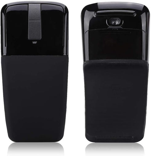 2.4G Mouse 1600DPI Ergonomic Foldable Optical Touch Mouse with USB Receiver Suitable for PC Laptop for Notebook for...