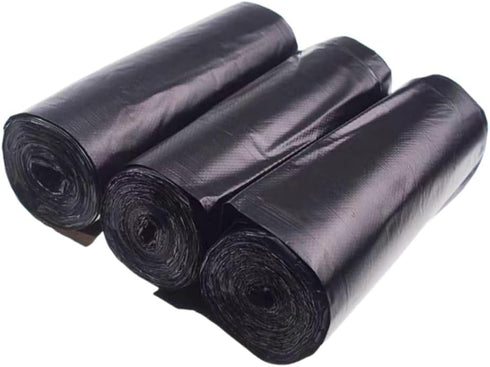 4 Gallon Trash Bag,Bathroom Trash Bags, Kitchen Garbage Bags, With Handle Black 90 Pcs for Office, Waste Basket, Disposable Plastic Outdoor Portab...