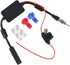 Universal Car Stereo Radio FM Antenna 12V Power Supply DIN Plug Connector for Vehicle Truck SUV Car Audio Boat Radio Stereo Media Head 12V Antenna...