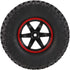 Goolsky 4Pcs AUSTAR AX-3020C 1.9 Inch 103mm 1/10 Scale Tires with Wheel Rim for 1/10 D90 SCX10 CC01 RC Rock Crawler...