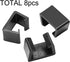 AHIER Large Patio Furniture Clips, 8PCS Outdoor Furniture Clips Wicker Furniture Clips, Patio Wicker Clips Furniture Connector for Rattan Furnitur...