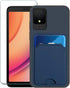 Compatible with TCL K11 Phone Case with Screen Protector TCL K11 T432W Phone Case TCL T432W Case [Wallet Cover with Credit Card Holder Protection ...