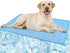 Dog Cooling Mat, Self-Cooling Ice Silk Cooling Mat for Dogs, Washable Portable & No Gel Pet Soft Pad | Aqua Blue,L...