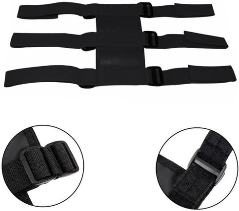 BetterJonny Black Adjustable Strap Fire Extinguisher 3 lb Fire Extinguisher Holder for Car SUV Truck UTV and Home Use...