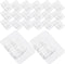 30Pcs Multipurpose Car Mat Fixing Buckles, Universal Car Floor Mat PVC Self-Adhesive Car Foot Pad Fixed Sticker, Antiskid Pad Fastener Curtain Bra...