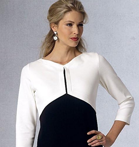 Vogue Patterns V1431F50 Misses' Dress Sewing Template, Size F5 (16-18-20-22-24)...