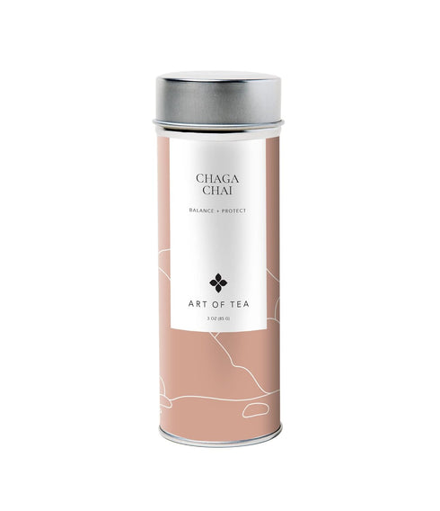 Art of Tea | Chaga Chai 3oz (Chaga Mushroom Tea) | Wellness Loose Leaf Artisan Tea...