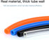 Quickun Pneumatic Tubing 1/4" Tube OD PU Polyurethane Tube Air Hose Line for Air Compressor Fitting or Fluid Transfer (Orange 32.8ft)...