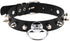 Punk Black Leather Choker Necklace PU Necklace Soft Goth Collar Adjustable Necklace Chains Dainty Accessory for Women...