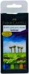 Faber-Castell Faber-Castel Faber-Castell FC167105 Pitt Artist Color Brush Wallet Set (6 Pack), Landscape, Assorted...