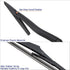 Rear Windshield Wiper Arm Blade Assembly Kit Compatible with 2006-2011 Chevrolet Chevy HHR Rear Window Wiper, Replacement 15807605, 22709463, 2273...