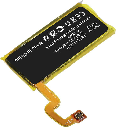 50mAh LSS271120P Battery Replacement Compatible with Fitbit Luxe Fitness Smartwatch FB422...