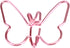 50Pcs Butterflies Paperclip Set, Pink Cute Paperclips, Metal Paperclips for Office, Home, and School Use...