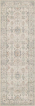 Loloi Hathaway Collection HTH-04 Beige/Multi 2'-6" x 7'-6", .25" Thick Runner Rug, Soft, Durable, Printed, Modern, Low Pile, Non-Shedding, Easy Cl...