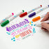 ZEBRA PEN Brush, Point, Assorted Colors, 6-Count Zebra FUNWARI Pen ST 6/PKG, 6-Pack...