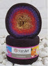 Yarn Art Flowers 55% Cotton 45% Acrylic 250gr 1094yds Multicolor Rainbow Crochet Sport Yarn (265)...