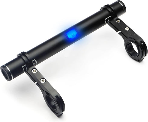 Himiway USB Rechargeable Bike Handlebar Extender,7.87in Bicycle Handlebar Extension and a Built-in 4000mAh Bike Phone Charger, for Holding Bicycle...