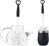 ALINK Bottle Glass Dish Sponge Cleaning Brush with Handle, Pack of 3...
