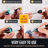 Pin Vise Hand Drill for Jewelry Making - Craft911 Manual Craft Drill Sharp HSS Micro Mini Twist Drill Bits Set, Small Rotary Tools for Wood, Plast...