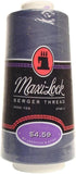 American & Efird Maxi-Lock Cone, 3000-Yard, Miniature Blue Thread, 9000 Foot, 4.75 x 2.25 x 2.25...