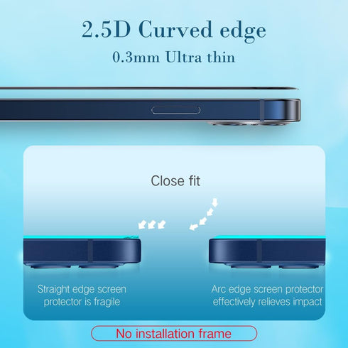 PERFECTSIGHT 2 Pack Diamond Hardness for iPhone 15 Pro Screen Protector 6.1 Inch, HD Clear 8X Shockproof Premium Tempered Glass Screen Protector f...