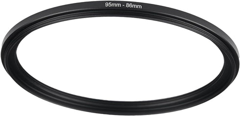 95mm to 86mm Step-up Adapter Rings Filter Adapter Black Metal Step Down Filter Ring Adapter Compatible with All Brand UV CPL ND Camera Lens Filter...