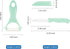 Ceramic Vegetable Fruit Peeler and Paring Knives Set - Effortless Precision in Every Peel?Suitable for Processing Various Fruits and Vegetables in...