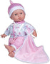 JC Toys La Baby Caucasian 11-inch Small Soft Body Baby Doll La Baby | Washable |Removable White & Pink Floral Outfit w/Hat, Pacifier & Blanket | f...
