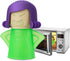 Angry Mama Microwave Cleaner Angry Mom Microwave Oven Steam Cleaner and Disinfects With Vinegar and Water for Kitchens, Steamer Cleaning Equipment...