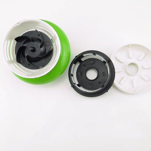 Honbay Mini Cute Table Dust Vaccum Cleaner, Mushroom Shaped New Portable Corner Desk Vaccum Cleaner Mini Cute Vacuum Cleaner Dust Sweeper (Green)...