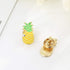 Amosfun 5pcs Lovely Originality Fashion Fruits Brooch Summer Style Small Fresh Oil Dripping Pineapple Brooch Pins...