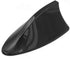 Modengzhe Shark Fin Antenna Cover Replacement Car Roof Decorative Antenna Cap, Black ABS Material (6.7in x 2.8in Base)...