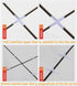 2000 Pack Tile Spacers 1/12'' 2mm Gaps Ceramic Wall Floor Tile Spacer Cross Spacing Installation Laying Joint Retaining Separators Tool for Tiling...