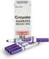 Crayola Washable Markers - Violet Purple (12ct), Kids Broad Line Markers, Bulk Markers for Classrooms & Teachers...