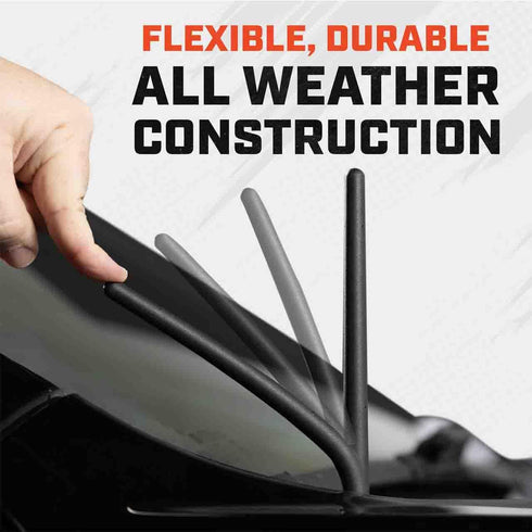 AntennaMastsRus - The Original 6 3/4 INCH is Compatible with Dodge Grand Caravan (2008-2020) - Car Wash Proof Short Rubber Antenna - Reception Gua...