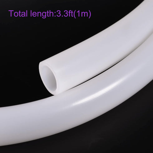 DMiotech 3/4" ID 1" OD 3.3 Feet Silicone Tube Translucent Industrial Silicone Tubing for Water Air Pump...