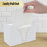 Paper Towel Holder Dispenser for Countertop, Kitchen or Bathroom - White Acrylic Napkin Holders Great Disposable Hand Towel Tray for Z-Fold, C-Fol...