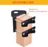 1PCS 3/4 Hole Antenna roll bar Mount Bracket with NMO Connector,Horizontal or Vertical Installation on Railing...