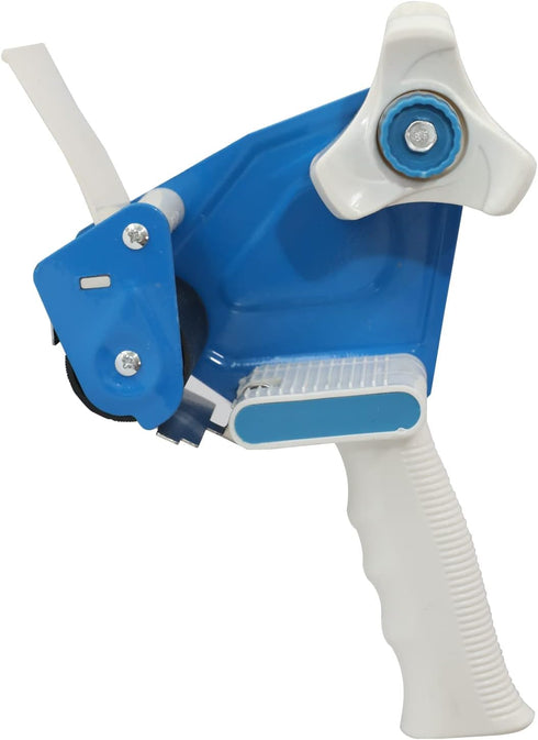 2 inch Packaging Tape Dispenser Gun Handheld Tape Gun for 2-Inch-Wide Clear Packaging Tape,Blue...