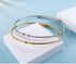 Minimalist Round Gold Bar Necklace Simple Fashion High Neck Choker Female King Neckwire...