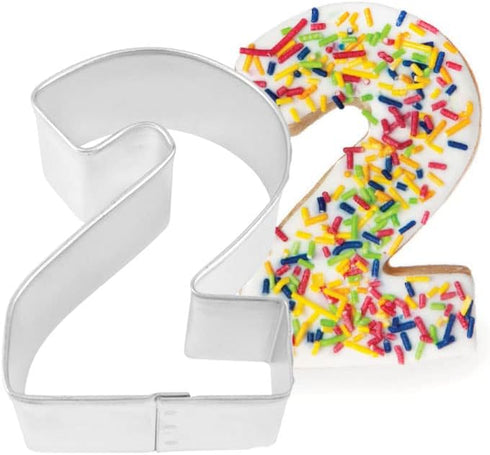 R&M Number 2 Cookie Cutter in Durable, Economical, Tinplated Steel...