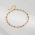Gold Anklets for Women, Colored Small Zircon Summer Fashion Simple Titanium Steel Foot Chain Jewelry...